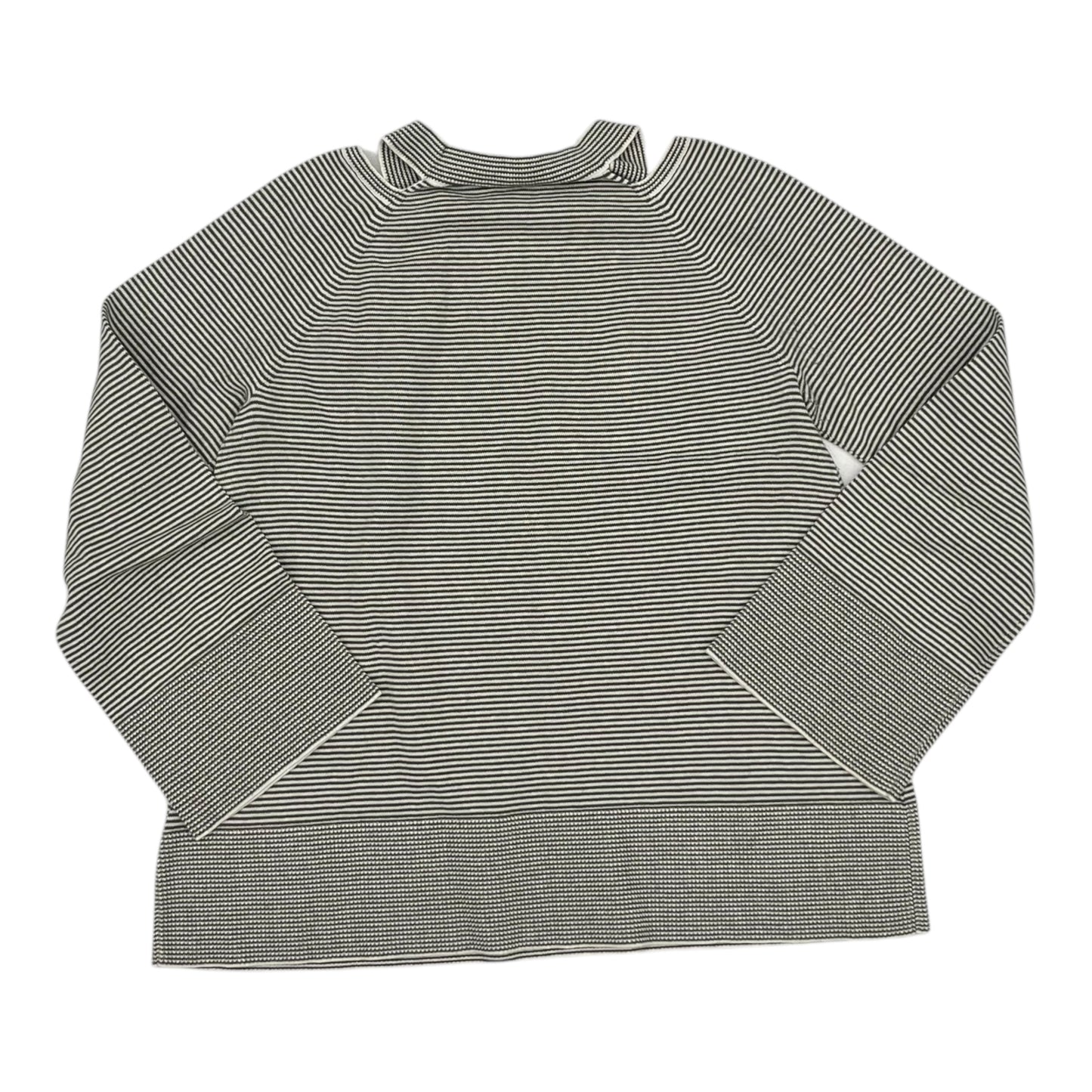 Top Ls By Loft In Green & White, Size:S