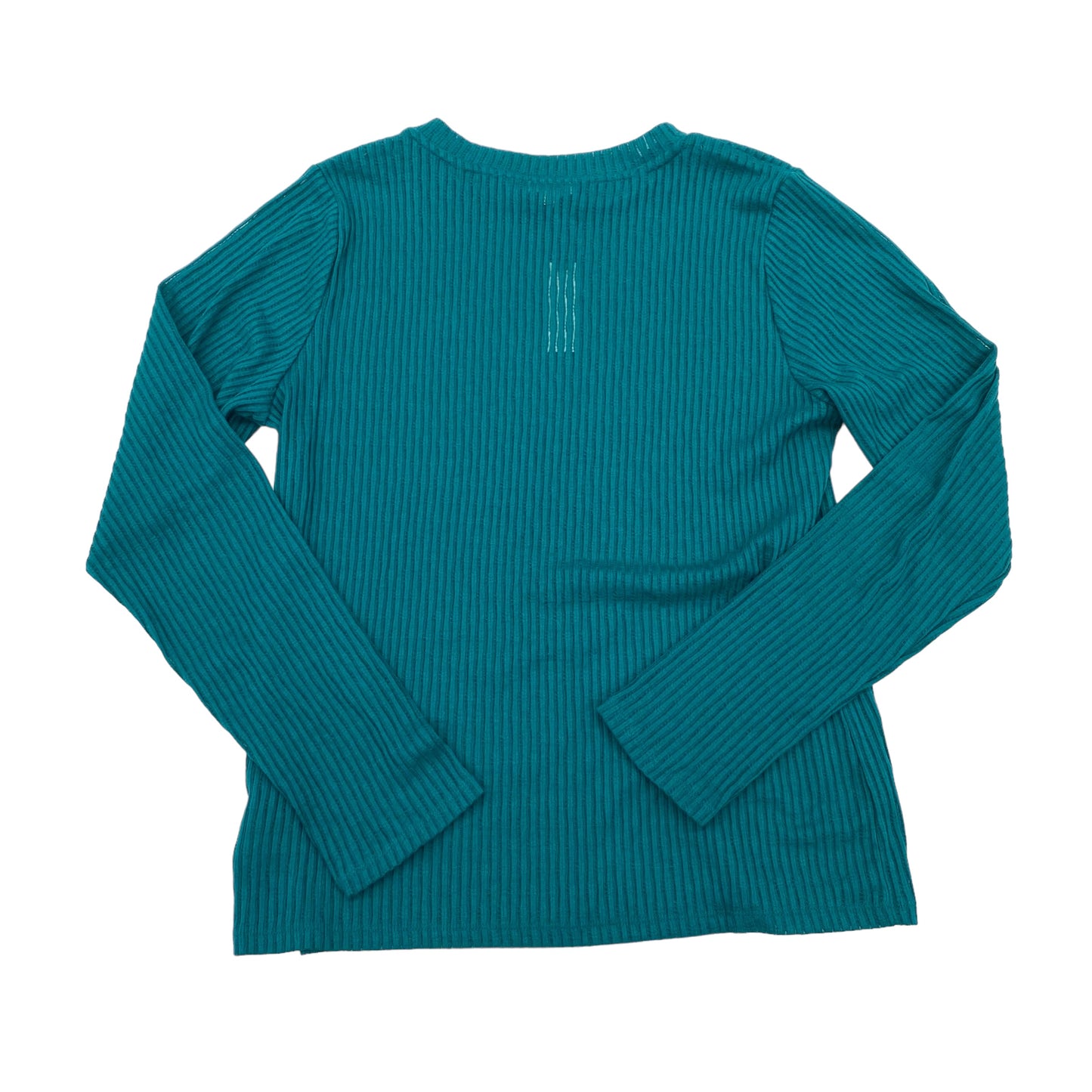 TEAL PILCRO TOP LS, Size XL