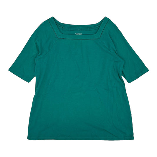 TEAL TOP SS BASIC by WESTPORT Size:L