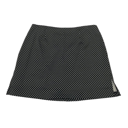 BLACK    CLOTHES MENTOR SKORT, Size 12