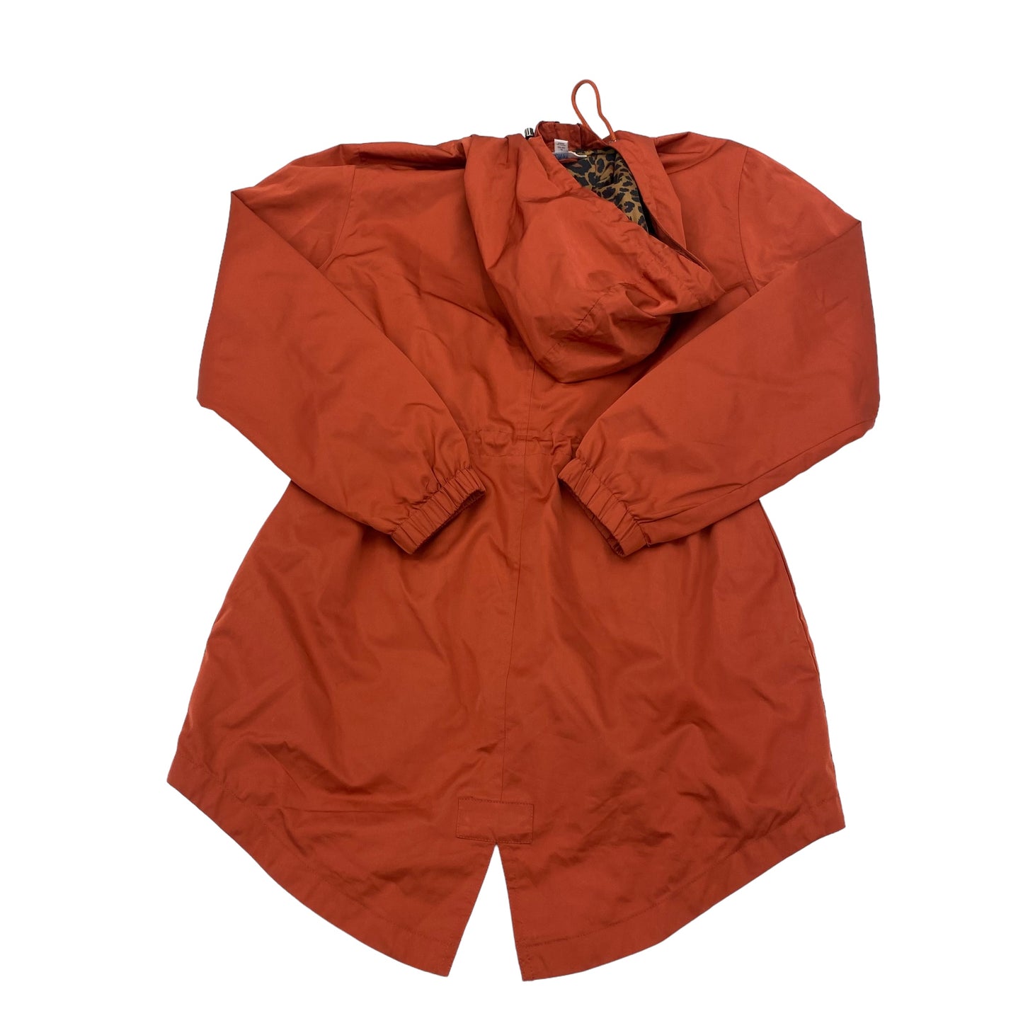 ORANGE COAT RAINCOAT by TIME AND TRU Size:S