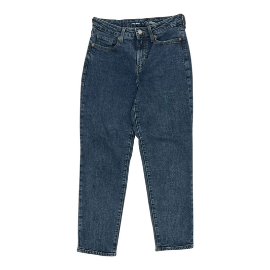 Jeans Straight By Old Navy In Blue Denim, Size:4