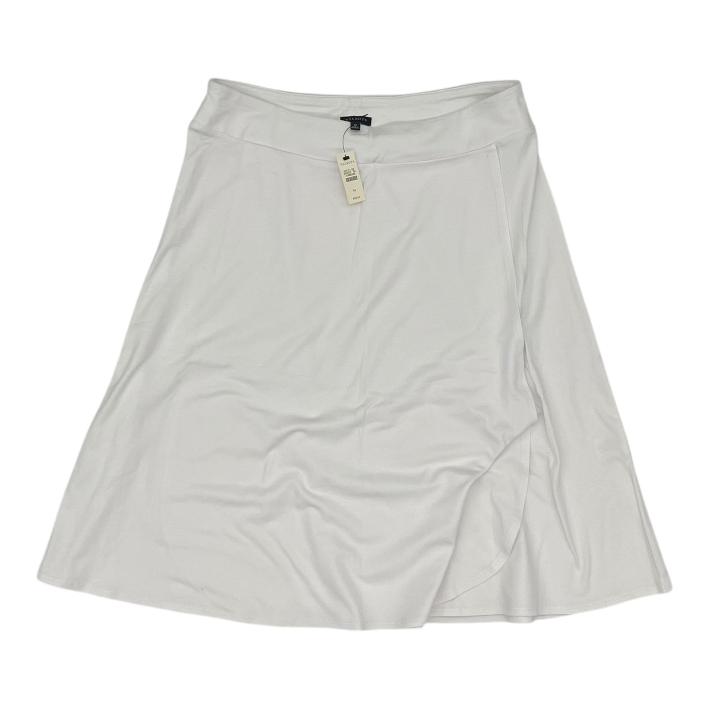 Skirt Midi By Talbots In White, Size:M