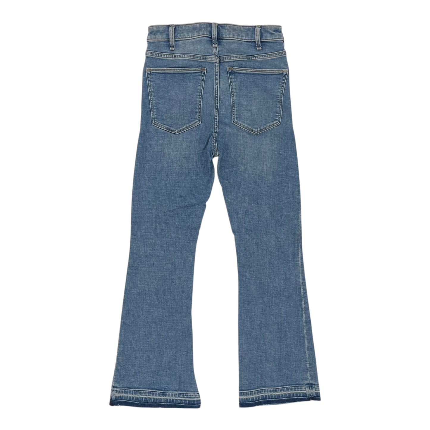 Jeans Flared By Abercrombie And Fitch In Blue Denim, Size:2