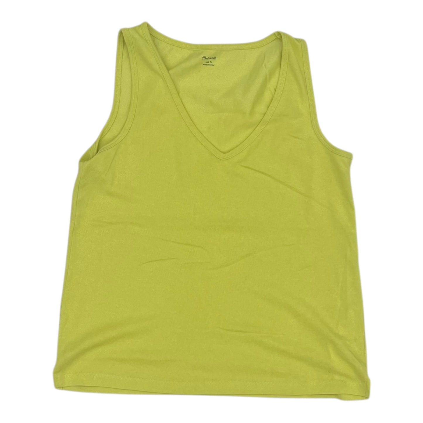 Tank Top By Madewell In Green, Size:S