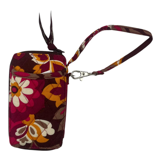 Wristlet By Vera Bradley In Maroon, Size:Small