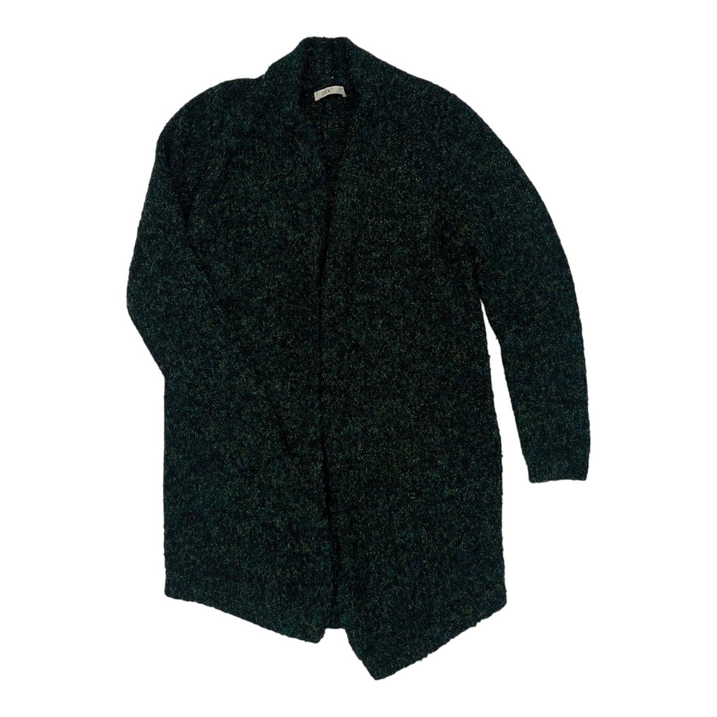 Sweater Cardigan By Dex In Green, Size:S