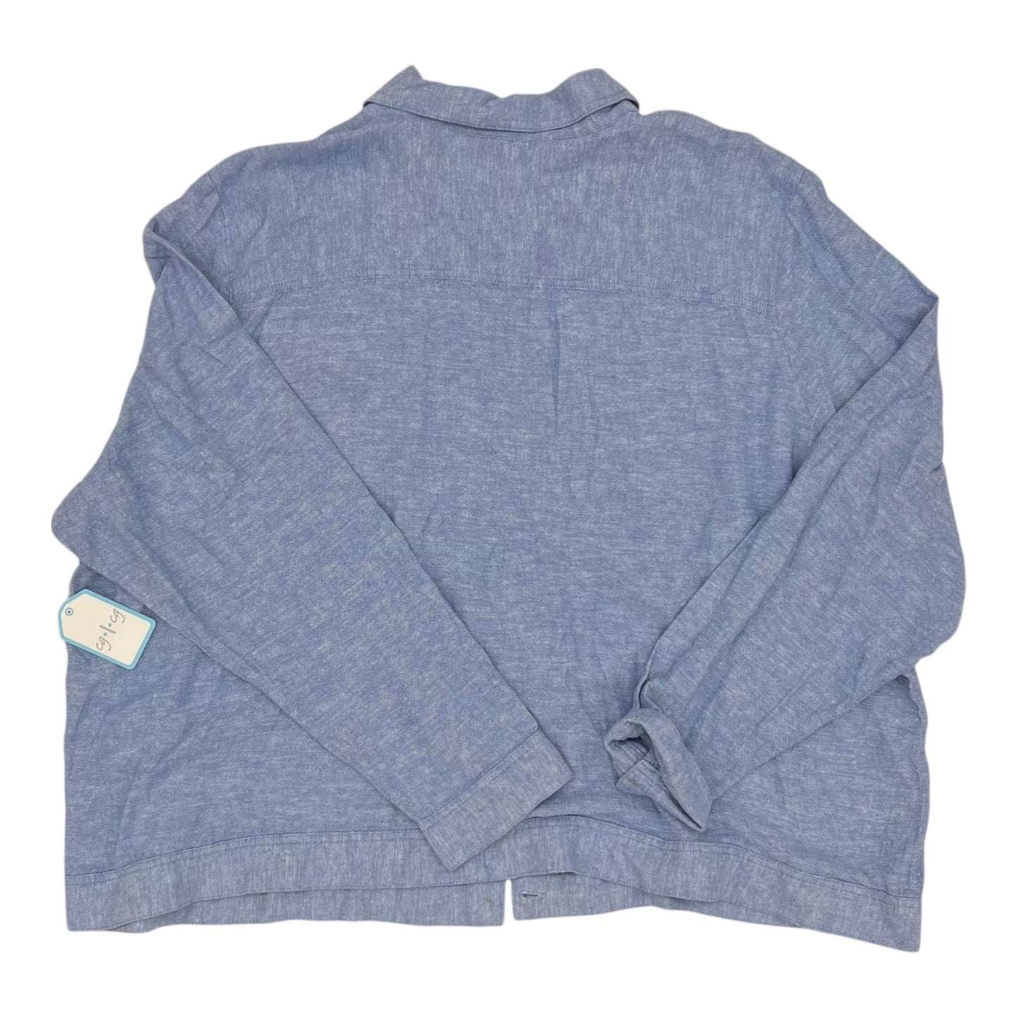 Top Ls By Clothes Mentor In Blue, Size:3X