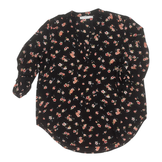 BLOUSE 3/4 SLEEVE by LUSH In FLORAL PRINT, Size: M