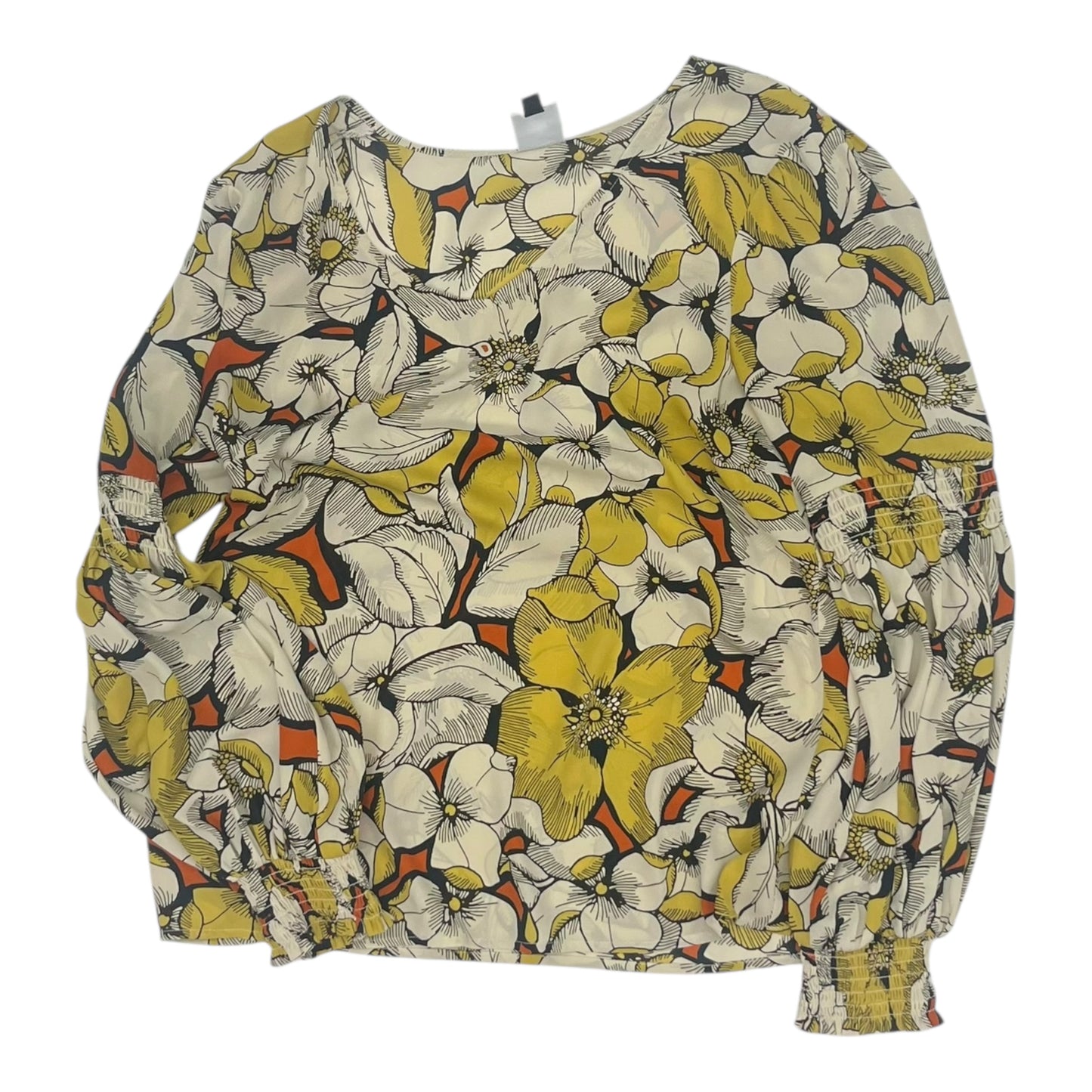 Blouse Ls By Cabi In Cream, Size:M