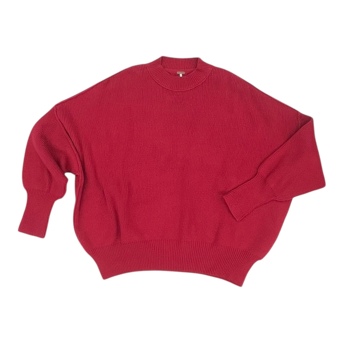 Sweater By Free People In Red, Size:Xs