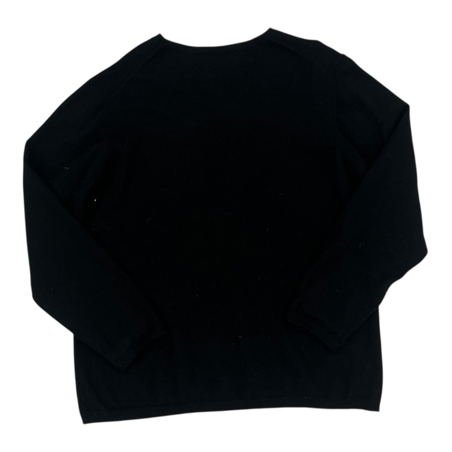 Sweater Cashmere By Clothes Mentor In Black, Size:1X