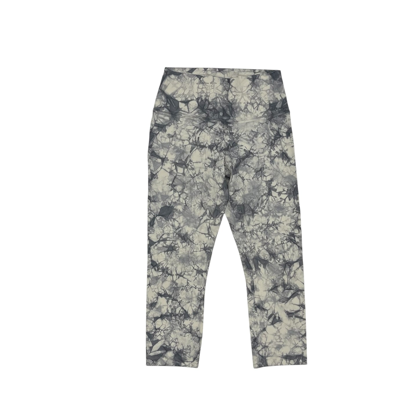 Athletic Leggings Capris By Lululemon In Grey, Size:S