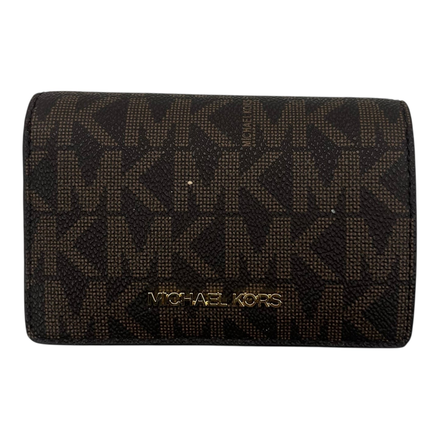 Wallet Designer By Michael Kors In Brown, Size:Medium