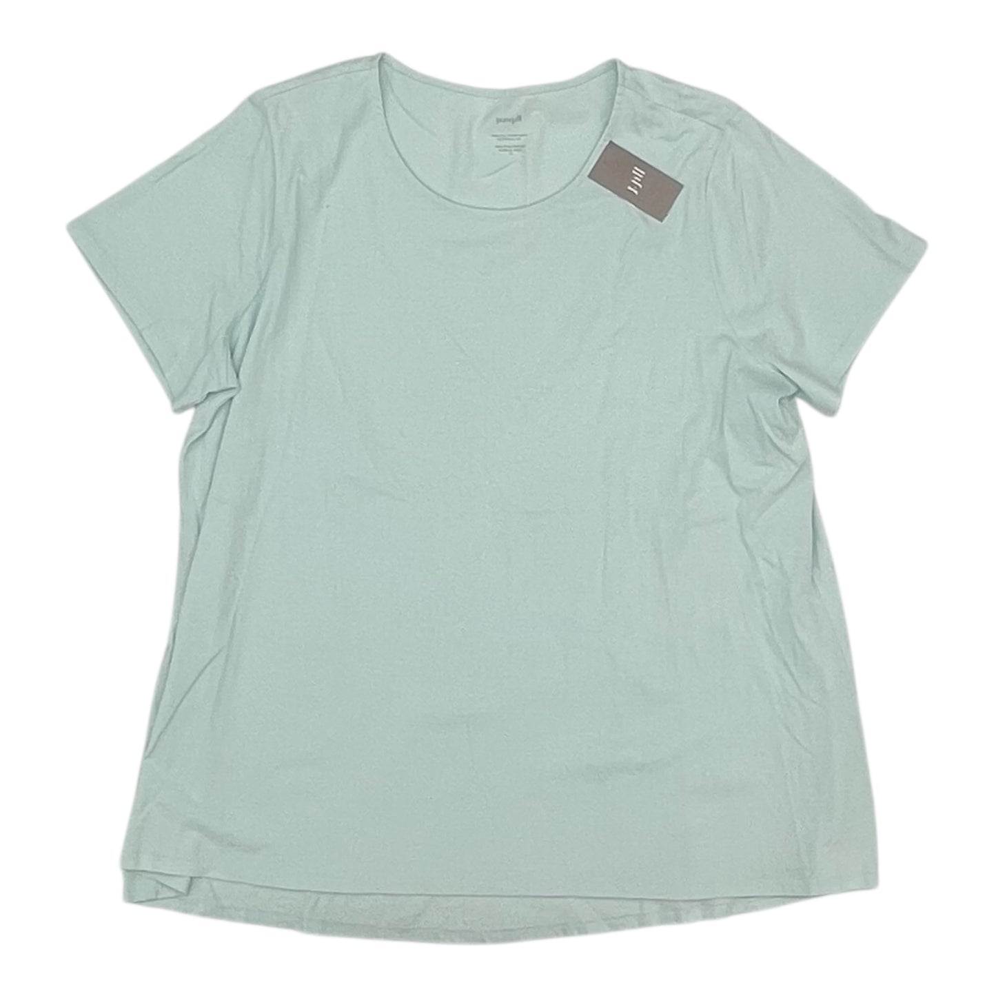 Top Ss By J. Jill In Aqua, Size:Xl