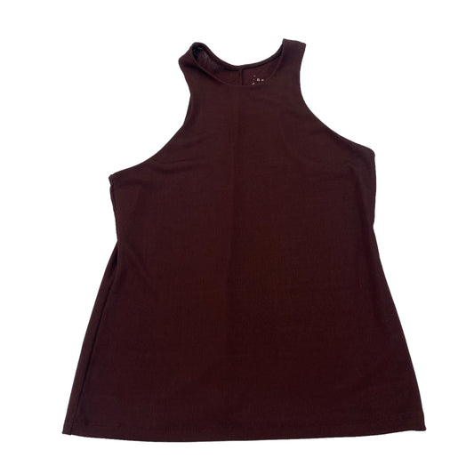 BROWN TOP SLEEVELESS by A NEW DAY Size:S