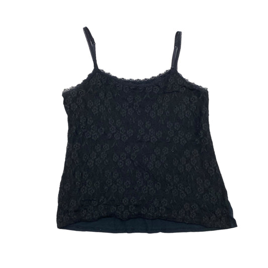 BLACK TANK TOP by ELLE Size:M