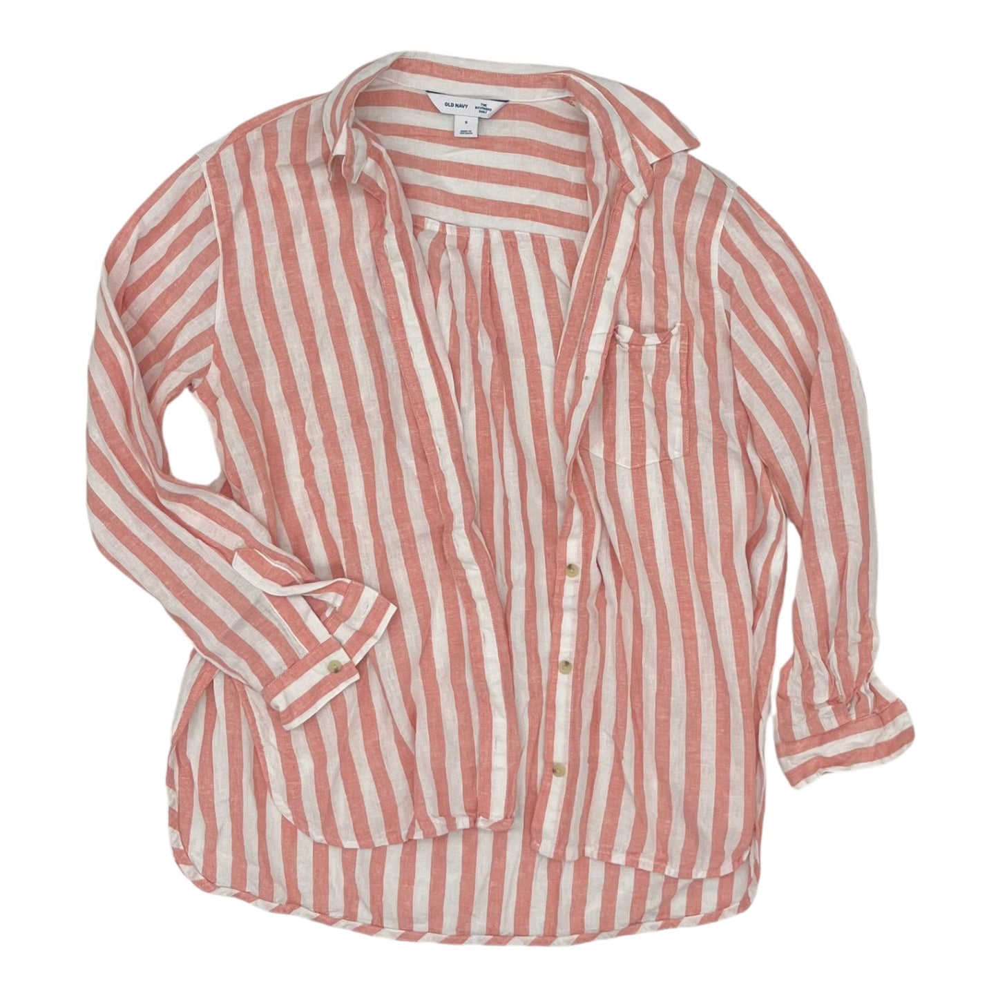 Top Ls By Old Navy In Pink & White, Size:S