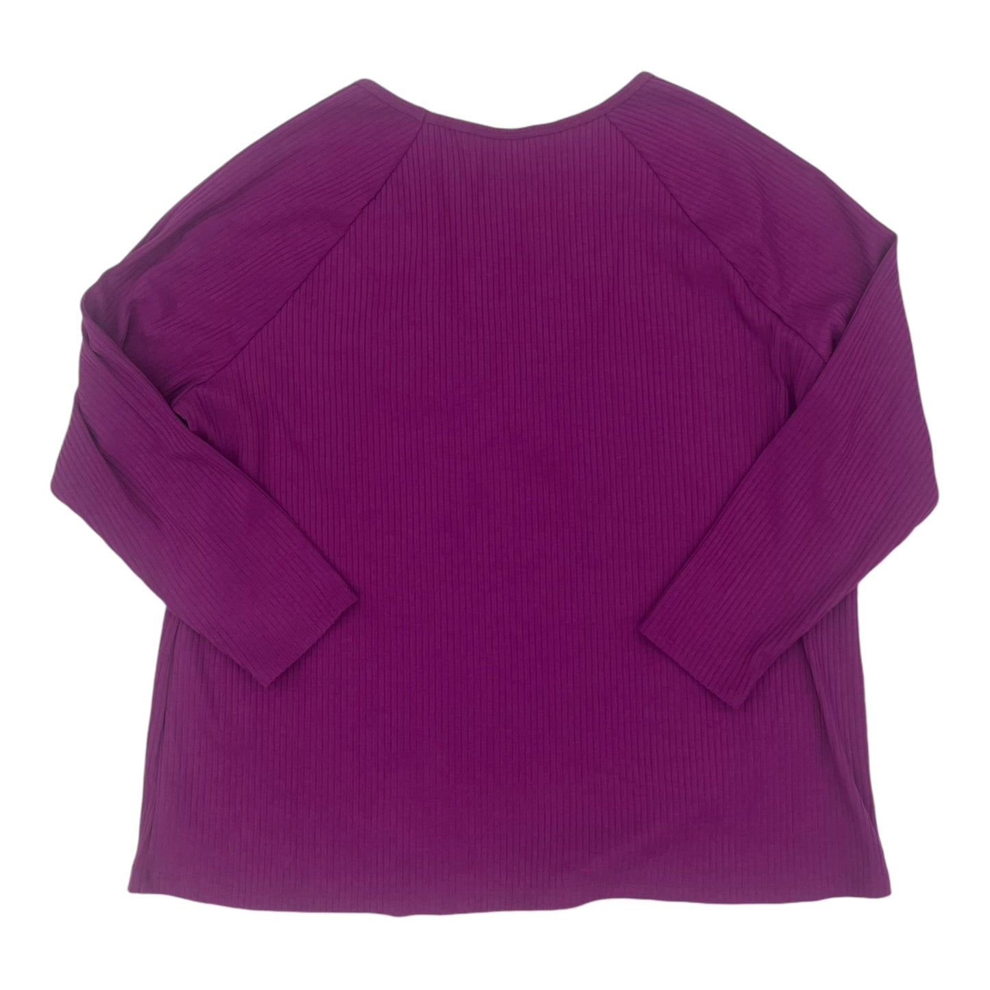 Top Ls By Terra & Sky In Purple, Size:2X