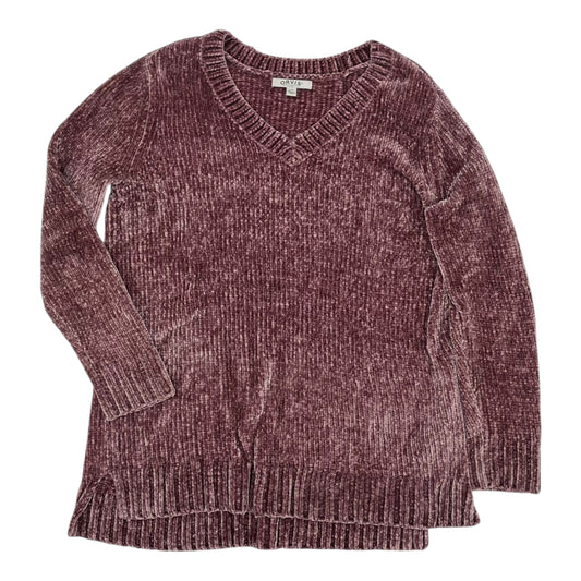 Sweater By Orvis In Purple, Size:L
