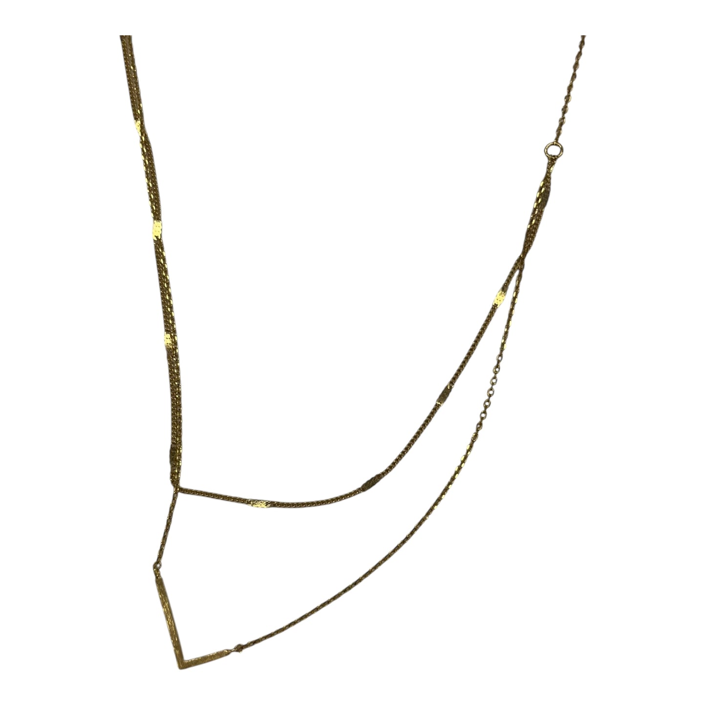 Necklace Layered By Cme In Gold