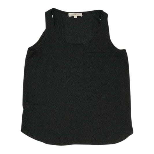 Blouse Sleeveless By Loft In Black, Size:M