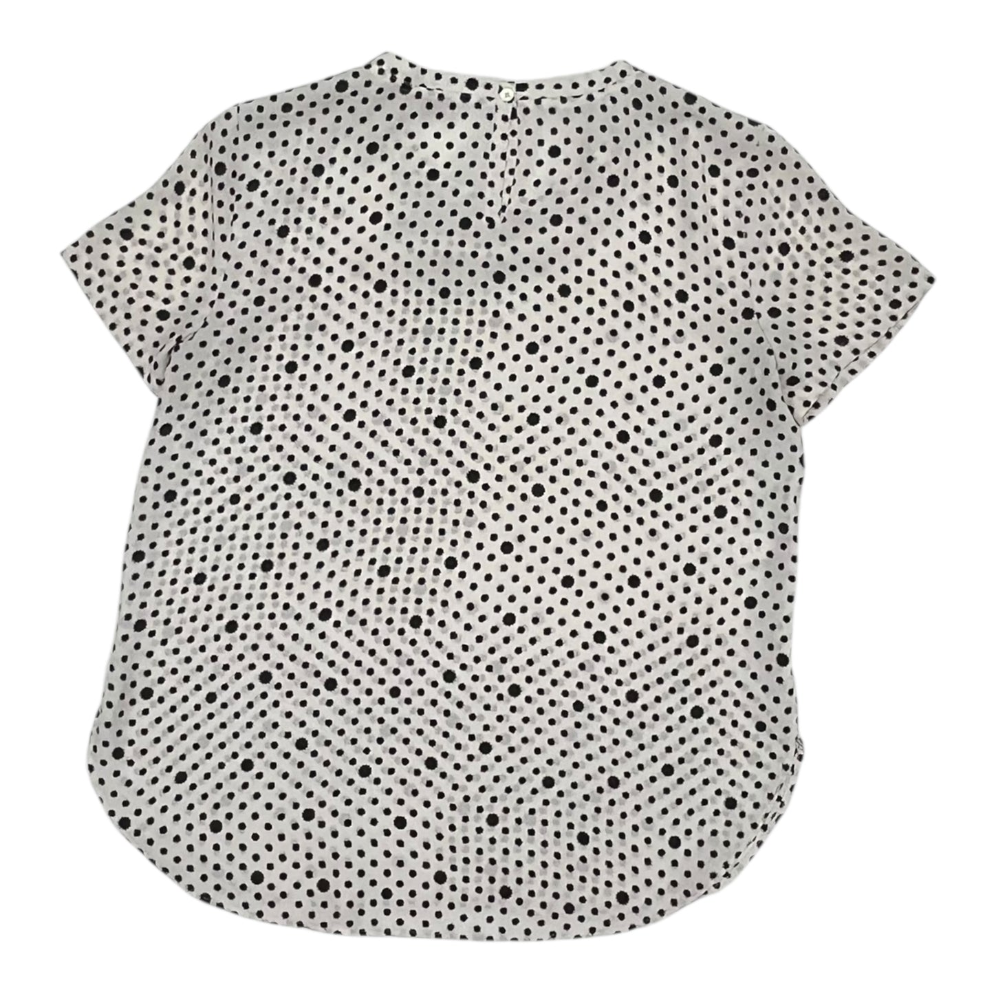 Blouse Ss By Loft In White, Size:S