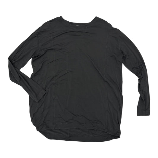 ATHLETIC TOP LS CREWNECK by LULULEMON In GREY, Size: XL