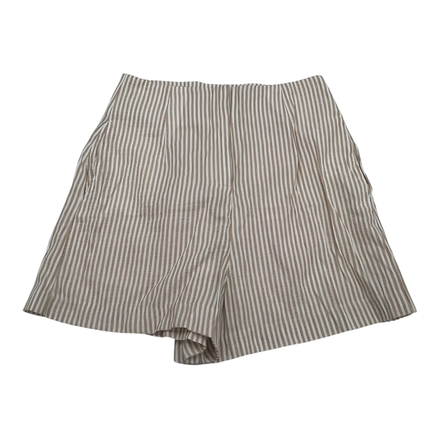 Shorts By Hyfve In Tan & White, Size:S