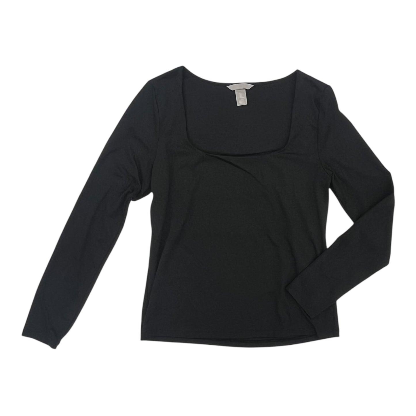 Top Ls By H&M In Black, Size:L