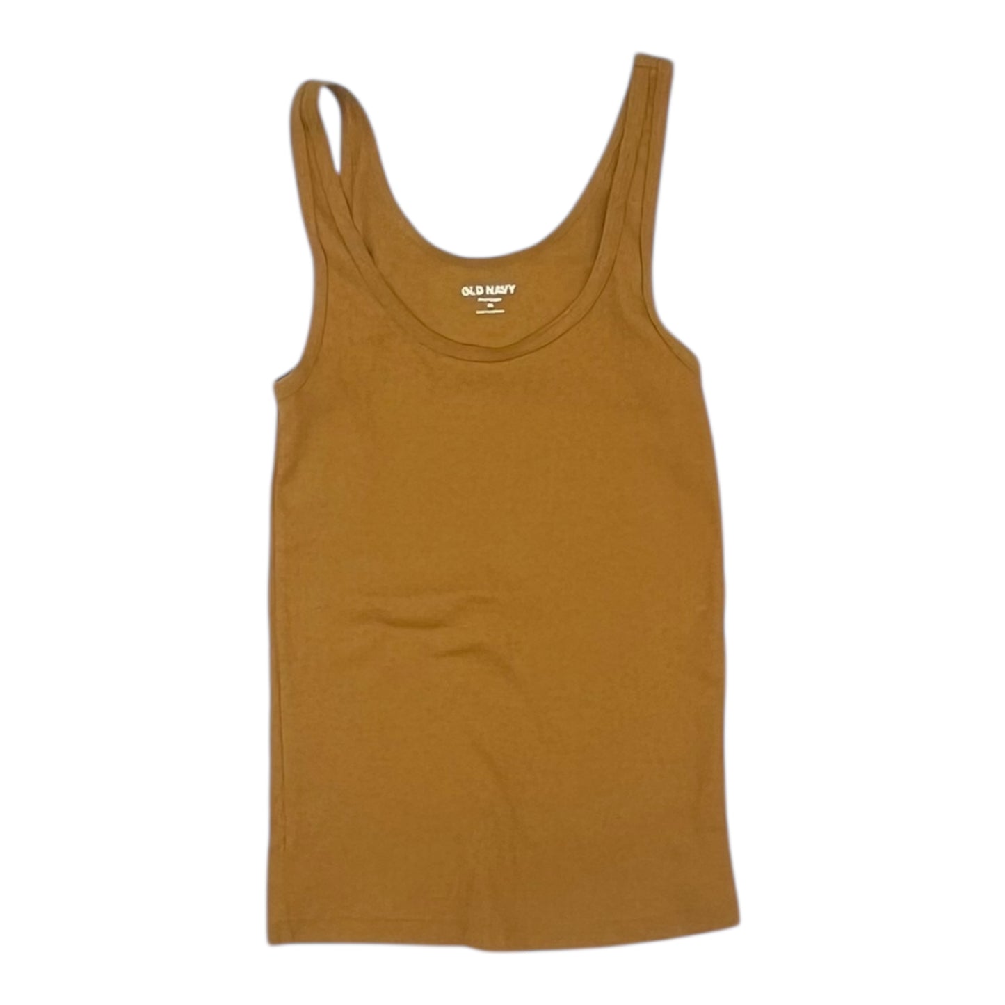 Tank Top By Old Navy In Gold, Size:Xs