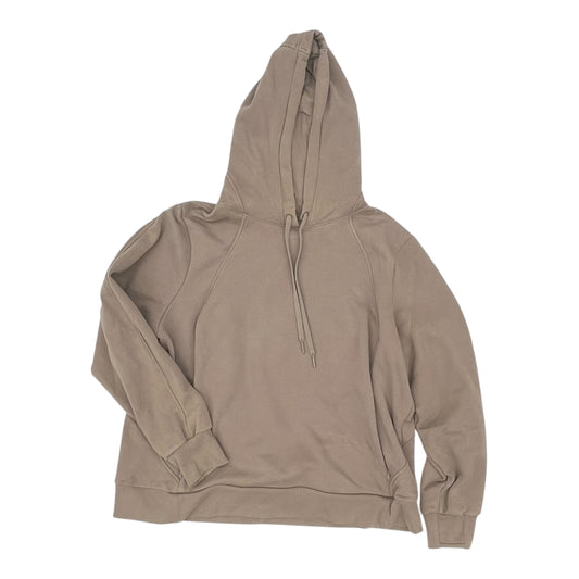 Sweatshirt Hoodie By Athleta In Brown, Size:1X