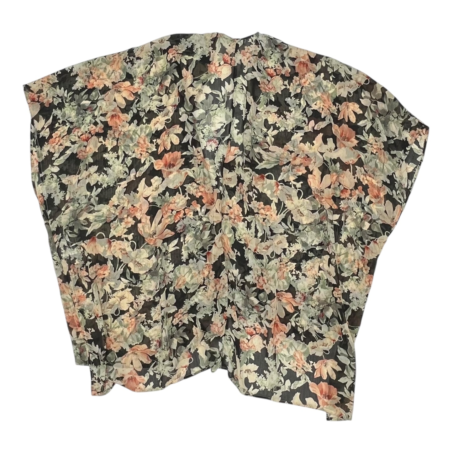 Kimono By Maurices In Floral Print, Size:Osfm