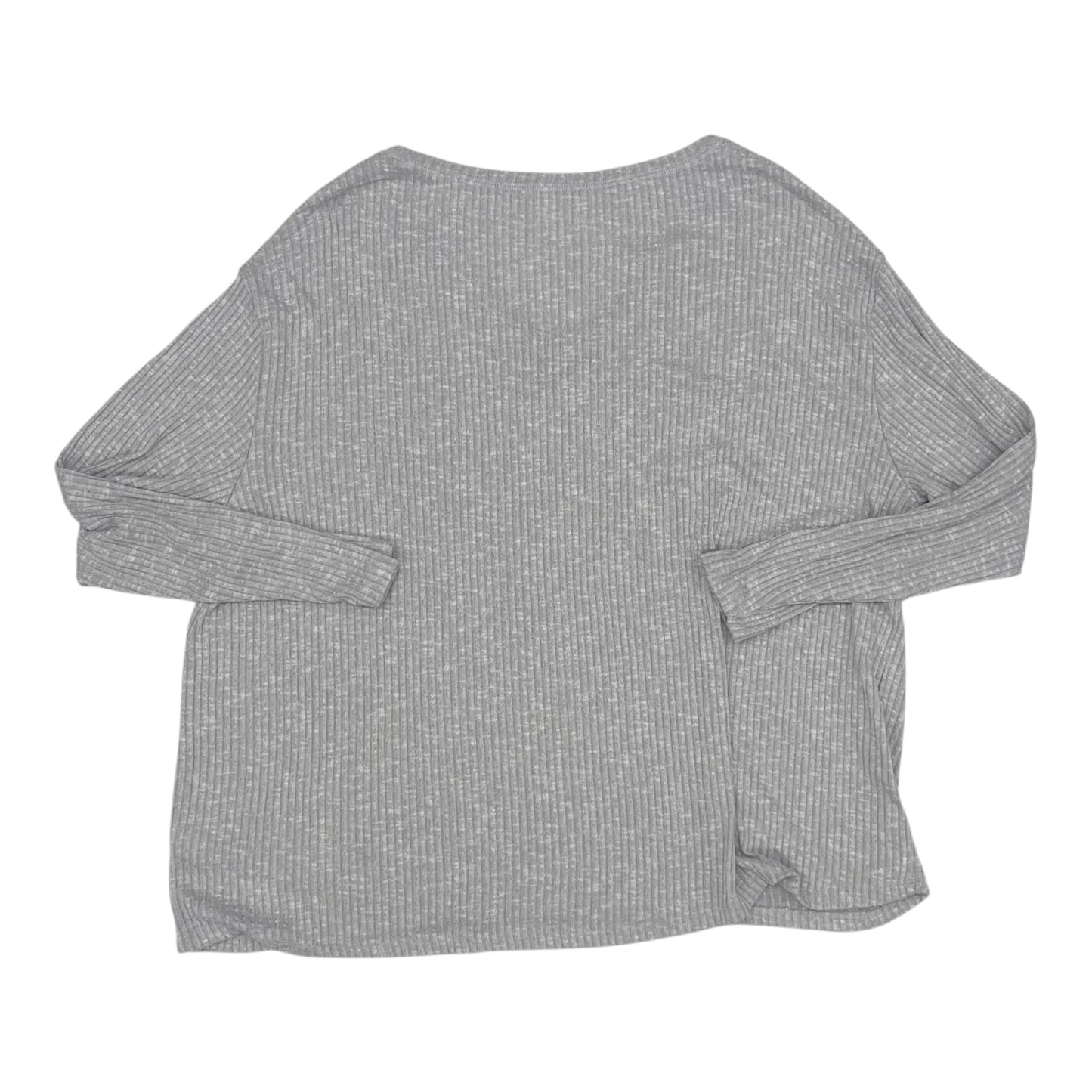 Top Ls Basic By Maurices In Grey, Size:2X