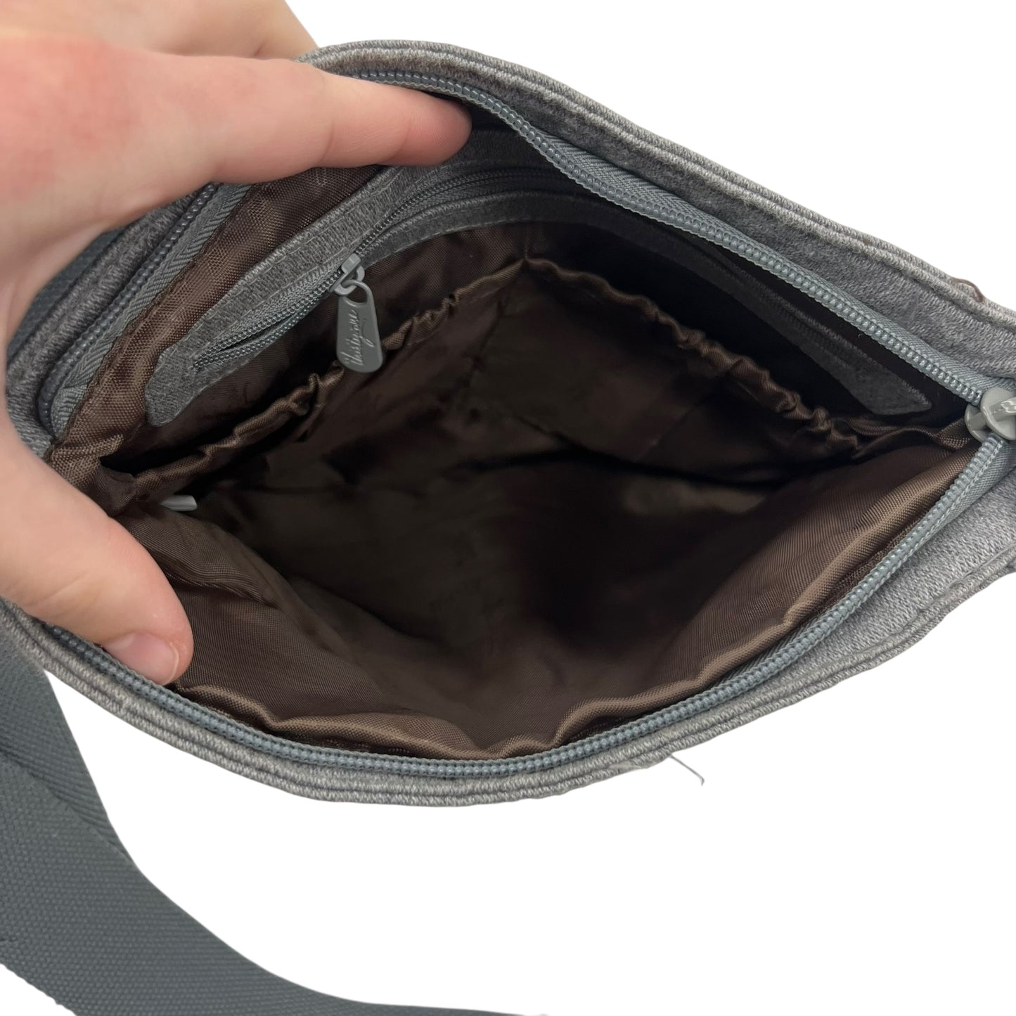 Crossbody By Thirty One In Grey, Size:Medium