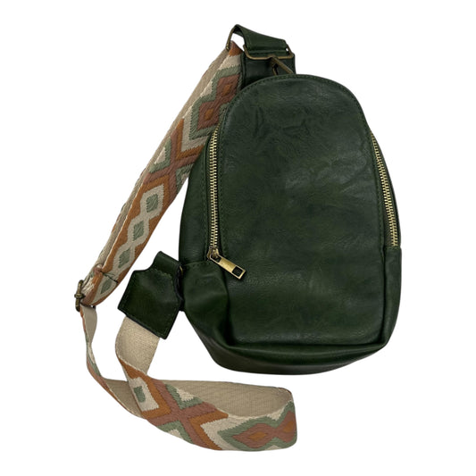 Backpack By Clothes Mentor In Green, Size:Small