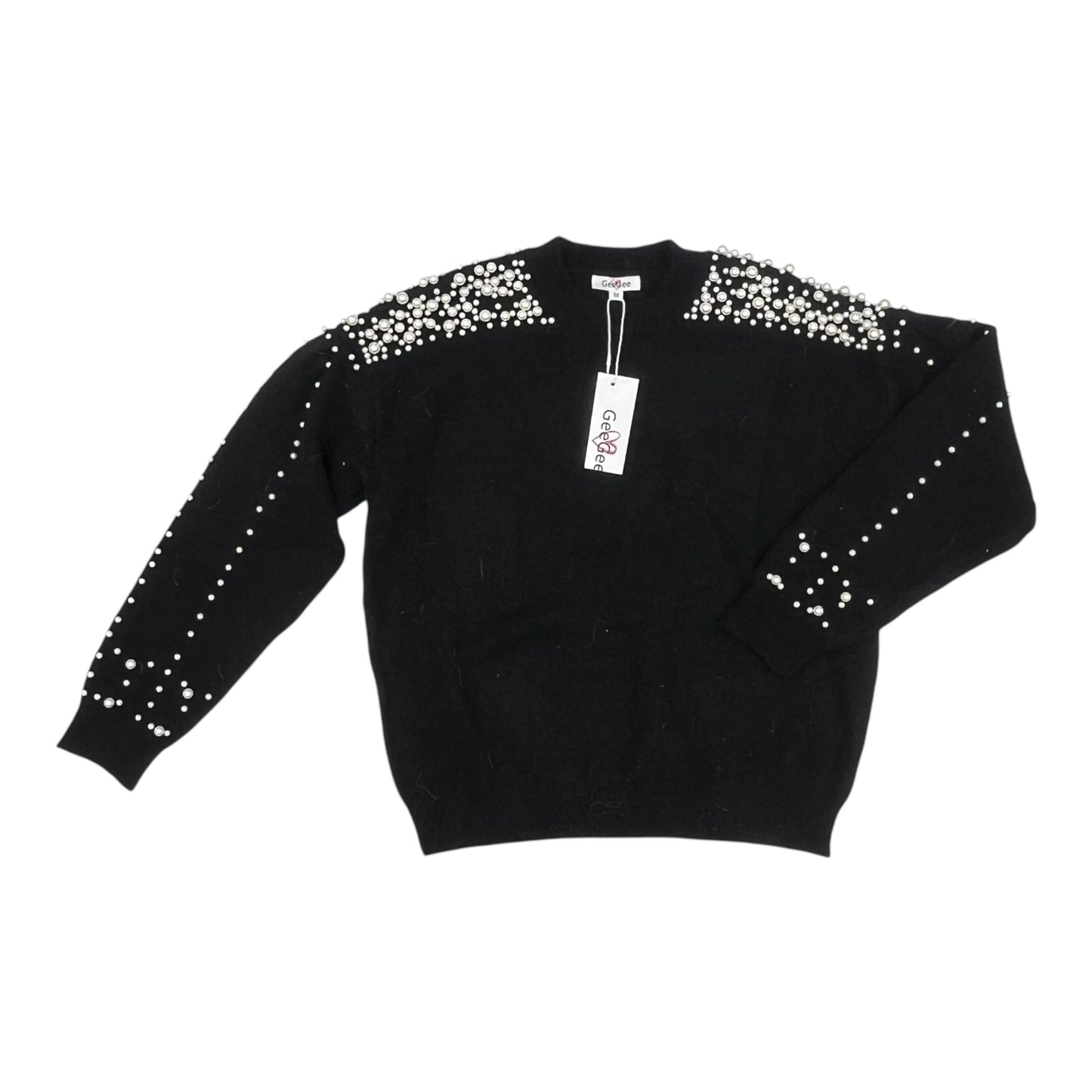 Sweater By Geegee In Black, Size:M