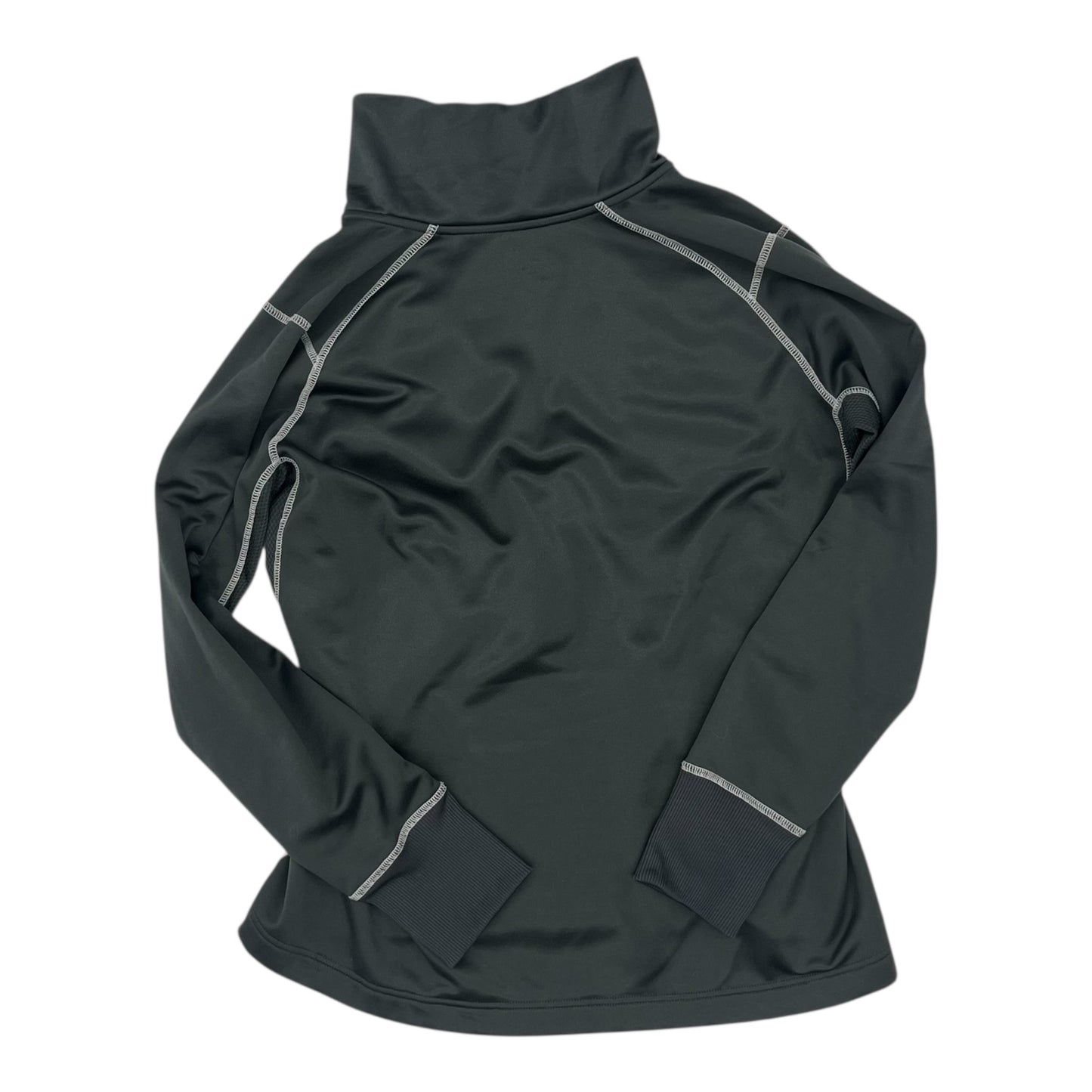 Athletic Top Ls Collar By Nike In Grey, Size:Xl