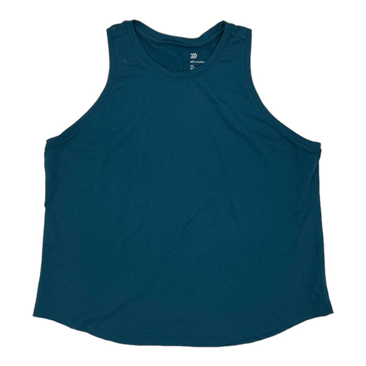 BLUE ATHLETIC TANK TOP by ALL IN MOTION Size:2X