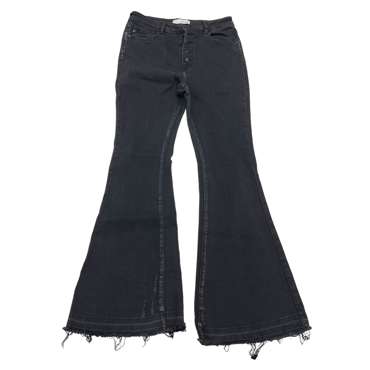 BLACK JEANS BOOT CUT by KANCAN Size:L