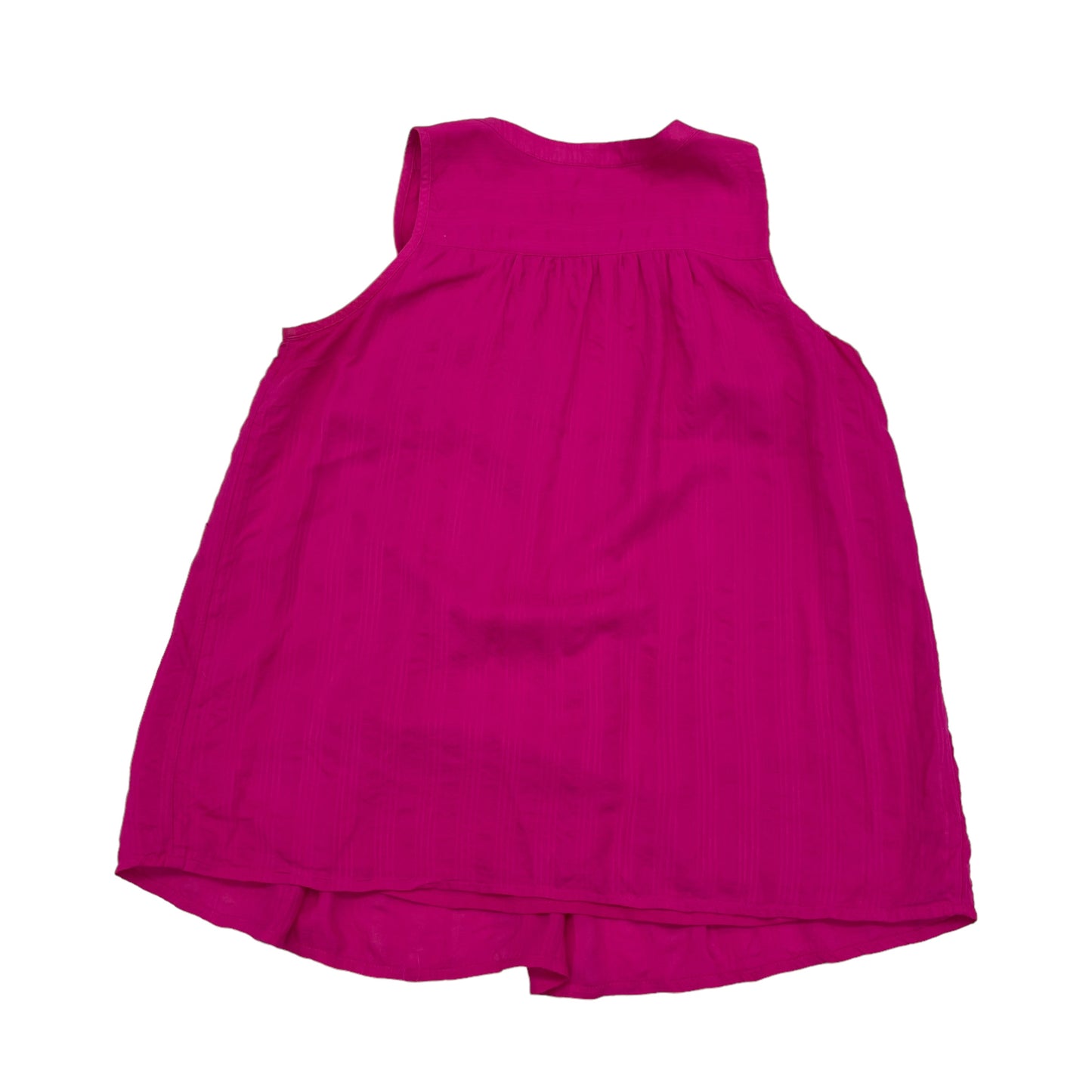 PINK BLOUSE SLEEVELESS by LOFT Size:XS