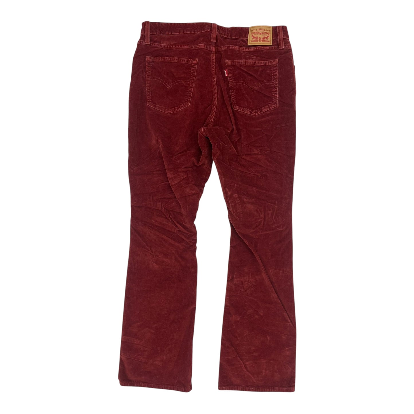 Pants Corduroy By Levis In Red, Size:16