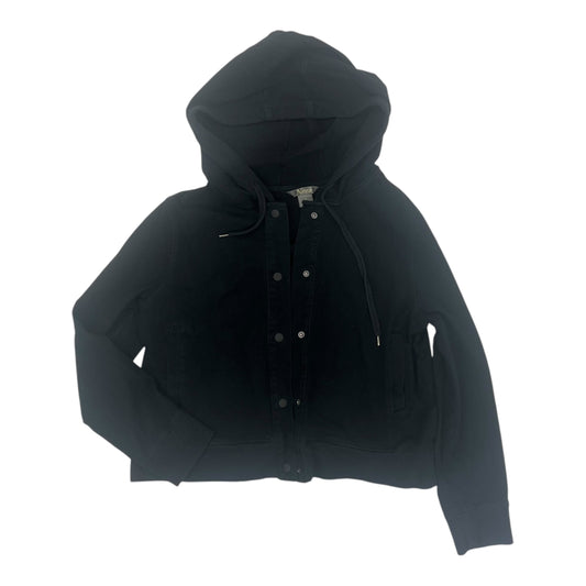 Jacket Shirt By Natural Reflections In Black, Size:M