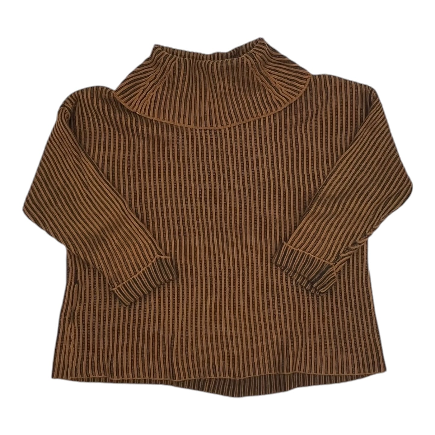 Sweater By Cj Banks In Black & Brown, Size:2X