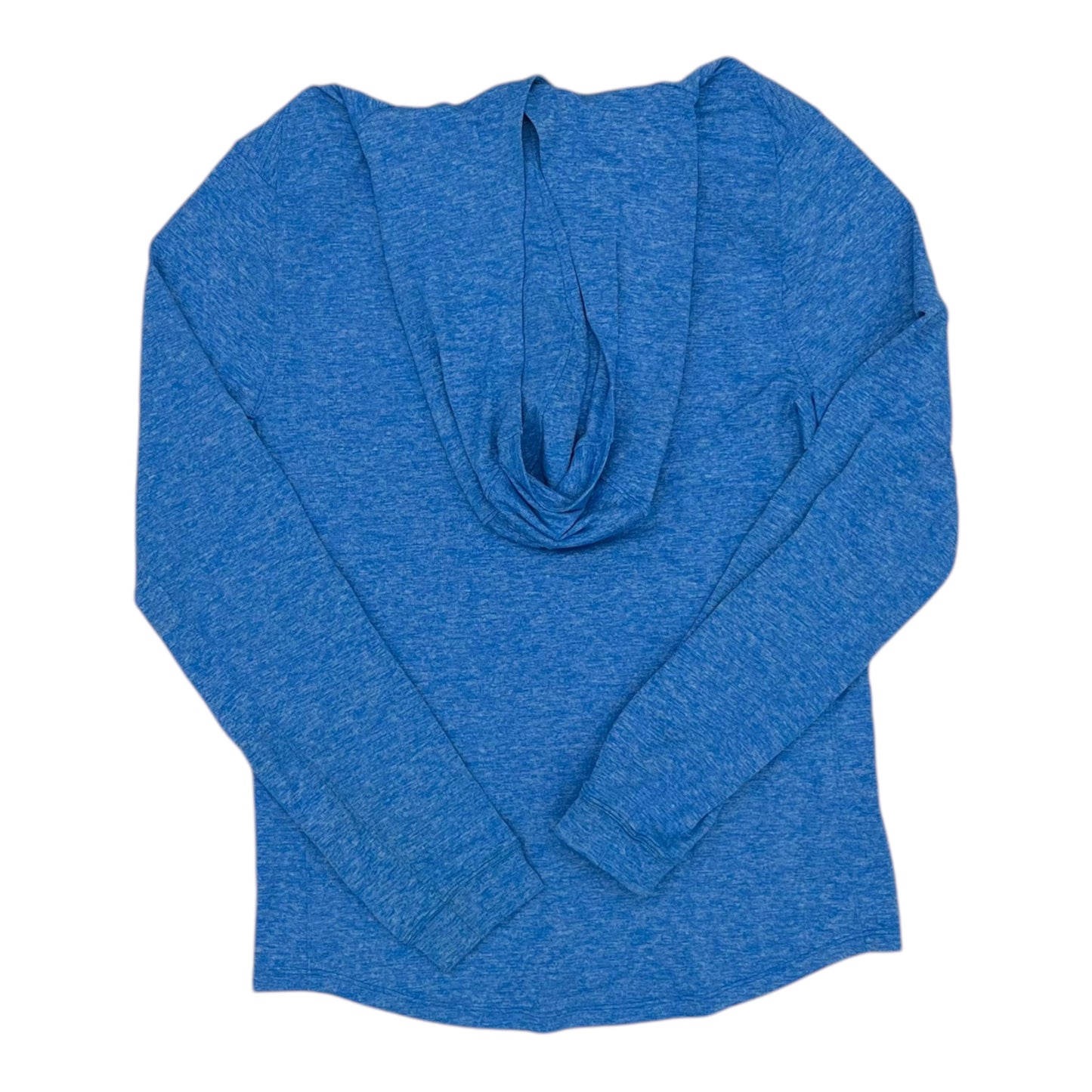 Athletic Top Ls Hoodie By Lululemon In Blue, Size:Xs