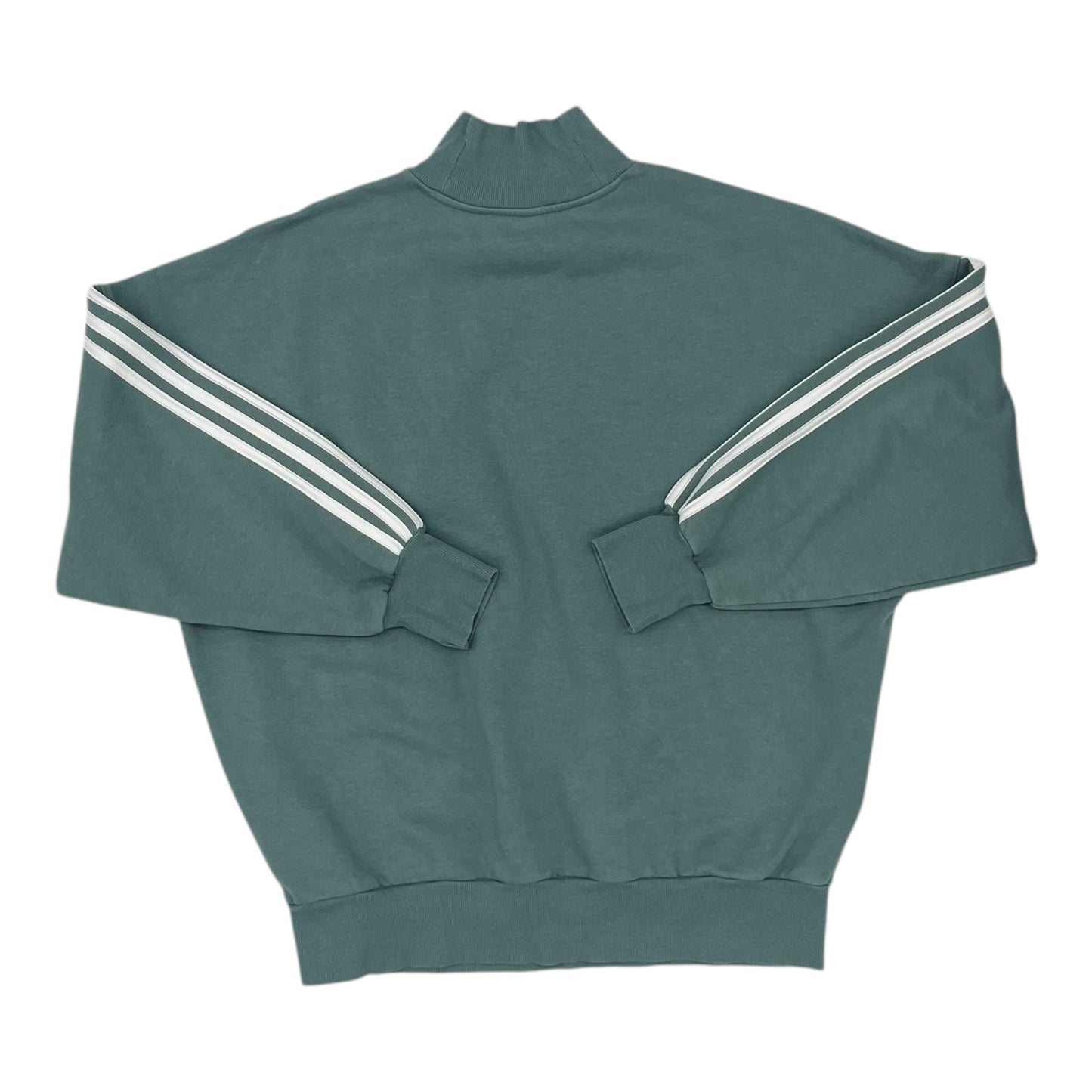 Athletic Sweatshirt Crewneck By Adidas In Grey, Size:S