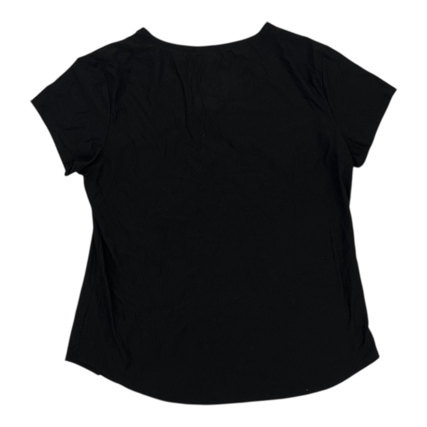 Top Ss Basic By No Boundaries In Black, Size:3X