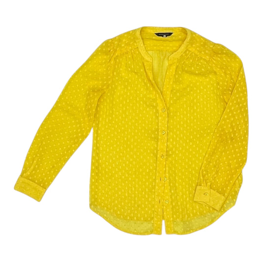 Top Ls By Banana Republic In Yellow, Size:S