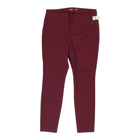 Pants Chinos & Khakis By Old Navy In Maroon, Size:14