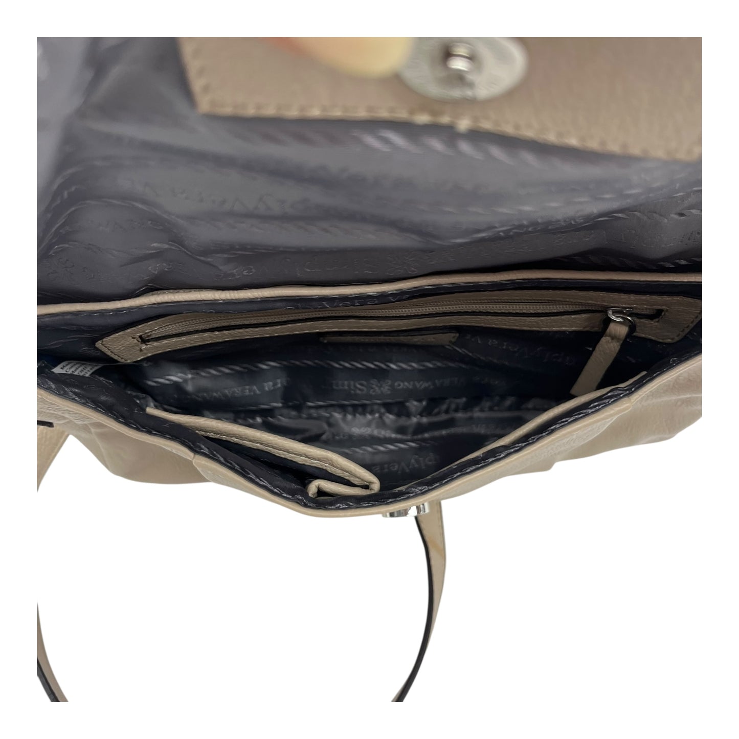 Crossbody By Simply Vera In Tan, Size:Medium